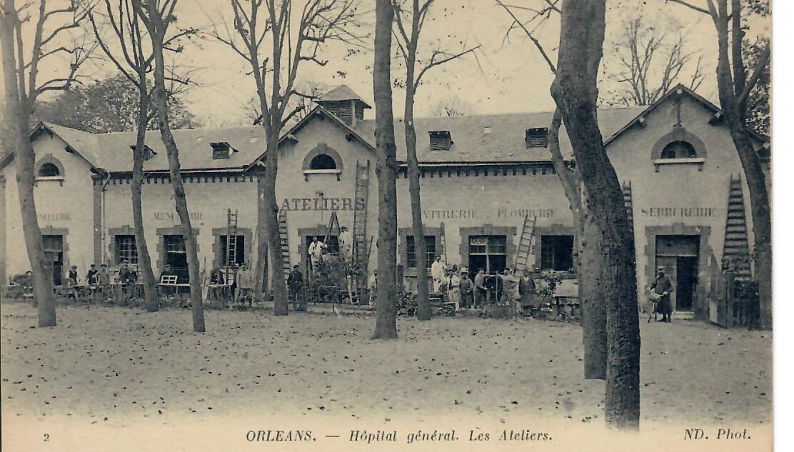 Hôpital Général : Les ateliers/À l’emplacement de l’ancien bâtiment de pneumologie