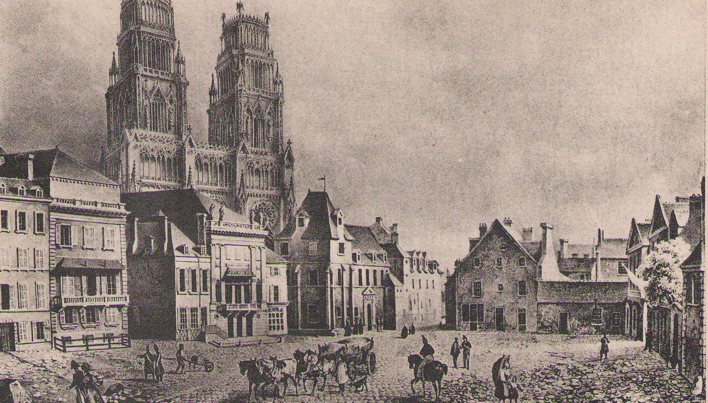 L’ancien Hôtel-Dieu, situé face à l’Institut musical/démoli en 1846